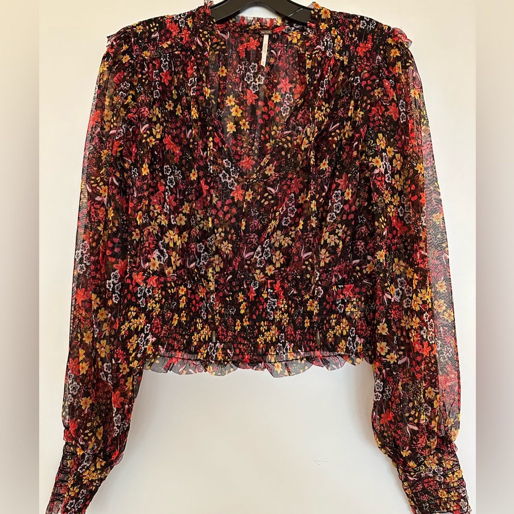 LIKE NEW Free People Tunic Blouse, M